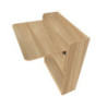Scrivania tavolo pieghevole Plana colore rovere 64×56×H 82 cm