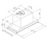 Cappa Samet Kripto60ND incasso sistema no drop inox classe C