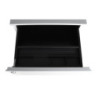 Cassettiera ufficio ESMC03 3 cassetti con chiave in ferro colore grigio chiaro
