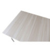 Tavolo pieghevole ESFB03 olmo con gambe in metallo cromo