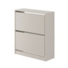Scarpiera SHC520SAND due ante a ribalta cashmere