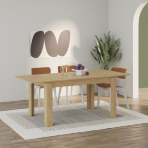 Zoom Tavolo allungabile Megaron colore rovere 120x80 cm.