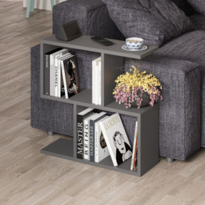 Zoom Tavolino da salotto Homemania in colore antracite