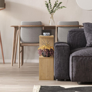 Zoom Tavolino da salotto Homemania in colore rovere