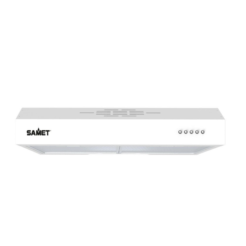 Gruppo cappa Samet sottopensile motore singolo 3 livelli Tornado6025 bianco classe D