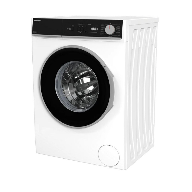 Lavatrice Sharp ESNFA714BW1NA libera installazione 7 kg 1400 giri motore inverter classe A