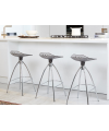 SGABELLO FROG 80 CM POLICARBONATO e ACCIAIO MADE IN ITALY SCAB DESIGN