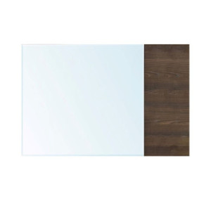 Zoom Specchiera Brown con dettaglio in legno L 70 x H 110 cm.