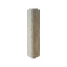 Angolare per zoccolo 90° R12 in travertino H 9.7 cm.
