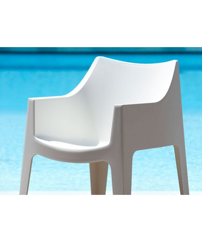 SEDIE COCCOLONA SET DA 2 in TECNOPOLIMERO MADE IN ITALY SCAB DESIGN