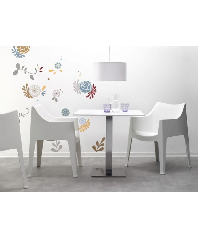 SEDIE COCCOLONA SET DA 2 in TECNOPOLIMERO MADE IN ITALY SCAB DESIGN