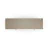 Credenza Fayna19353 in metallo con 2 ante e 3 cassetti colore sabbia