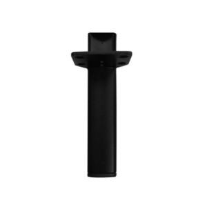Zoom Piedino per mobile Scoby in acciaio colore nero H 15 cm.