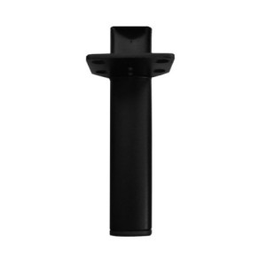 Zoom Piedino per mobile Scoby in acciaio colore nero H 17 cm.