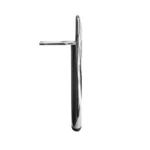 Zoom Piedino per mobile Scoby in acciaio cromato H 17 cm.