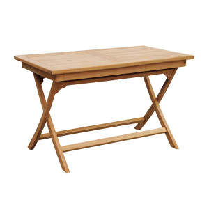 Tavolo Lipari Moia pieghevole teak 120x70cm esterno resistente