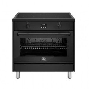 Cucina Bertazzoni AMN964IENNE 90x60 con piano a induzione e forno elettrico multifunzionale nero classe A