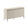 Madia Mott 150 cm. con 3 ante cashmere e dettaglio decorativo
