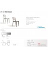 Sedia Isy antishock SET 2 policarbonato Made in Italy SCAB DESIGN