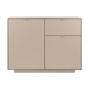 Zoom Madia Sivas 01A con 1 cassetto e 2 ante colore cashmere