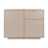 Madia Sivas 01A con 1 cassetto e 2 ante colore cashmere