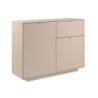 Madia Sivas 01A con 1 cassetto e 2 ante colore cashmere