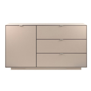 Zoom Madia Sivas 51A con 3 cassetti e 1 anta colore cashmere