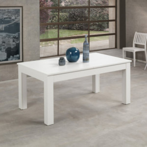 Zoom Tavolo allungabile Lipsia 160x90 in bianco frassinato