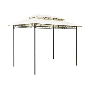 Gazebo Illinois rettangolare Moia 3x2 m resistente e versatile