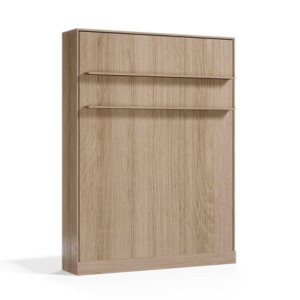 Zoom Letto matrimoniale estraibile Primer colore rovere