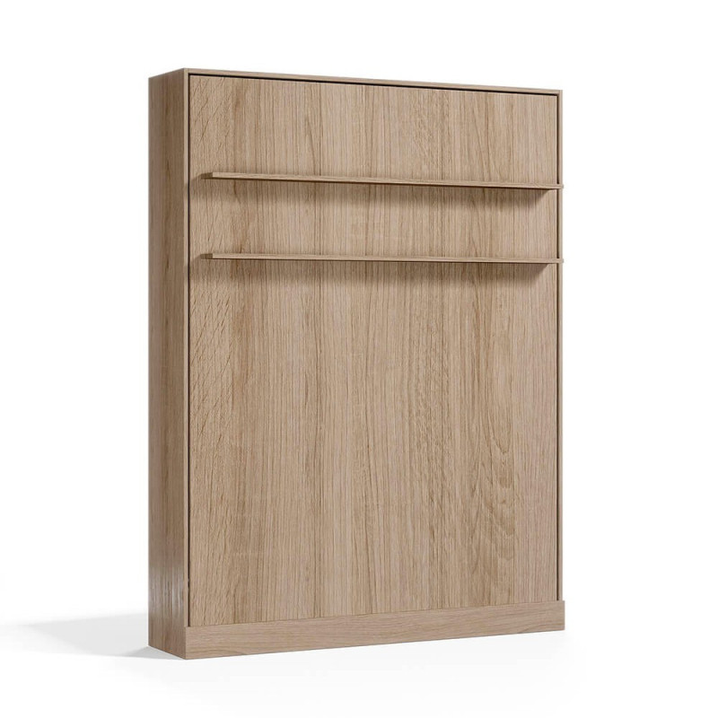 Letto matrimoniale estraibile Primer colore rovere