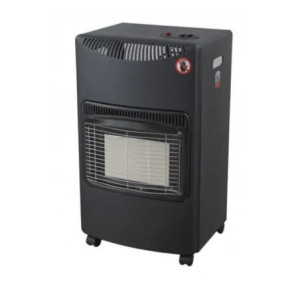 Stufa a gas DCG GH02 con sistema a infrarossi e accensione piezoelettrica colore nero