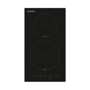Daewoo piano cottura a induzione 30 cm H3IT25L1IT con 2 zone di cottura nero