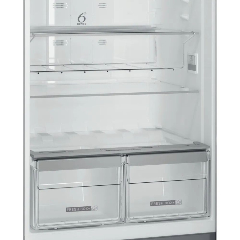 Frigorifero Whirpool doppia porta WT70E952X total no frost optic inox calsse E