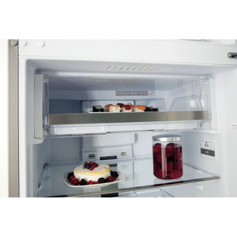 Frigorifero Whirpool doppia porta WT70E952X total no frost optic inox calsse E