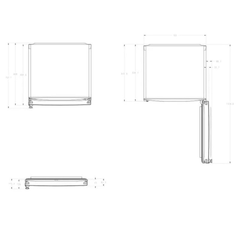 Frigorifero Whirpool doppia porta WT70E952X total no frost optic inox calsse E