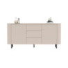 Madia Marini con 2 ante e 3 cassetti colore cashmere