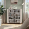 Mobile contenitore Marini 2 ante e 4 vani a giorno in colore cashmere