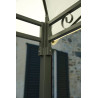 Gazebo Illinois rettangolare Moia 3x2 m resistente e versatile