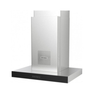Cappa aspirante a parete Faber Air Hub Stilo Glass Comfort 60 cm. classe A+ inox e vetro nero
