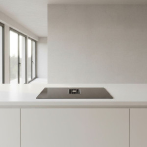 Zoom Piano cottura con cappa integrata Roblin by Faber Maestro BK Glass NG A830 nero classe A+++