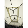 Gazebo Illinois rettangolare Moia 3x2 m resistente e versatile