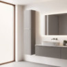 Colonna bagno sospesa Remix 1 anta H 174 colore grigio granito
