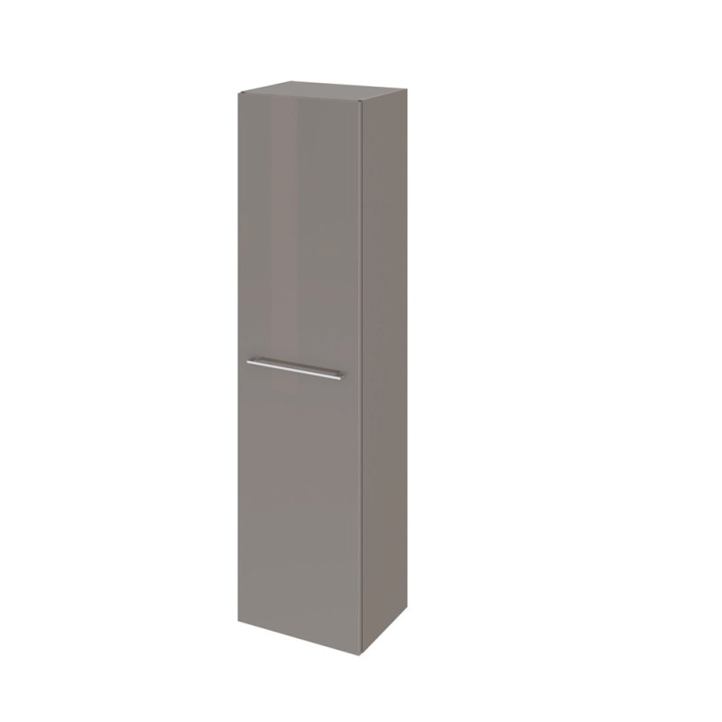 Colonna bagno sospesa Remix 1 anta H 174 colore grigio granito