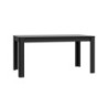 Tavolo allungabile Mono Core con allunga centrale 160x72.7x90.4 cm colore nero