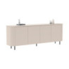 Madia Marini con 4 ante 230x43x85 H cm colore cashmere