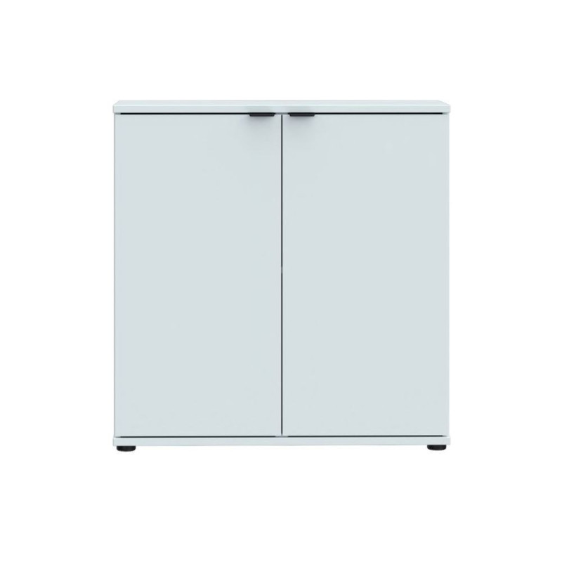 Mobile multiuso Segno con due ante L 80 cm. colore grigio chiaro