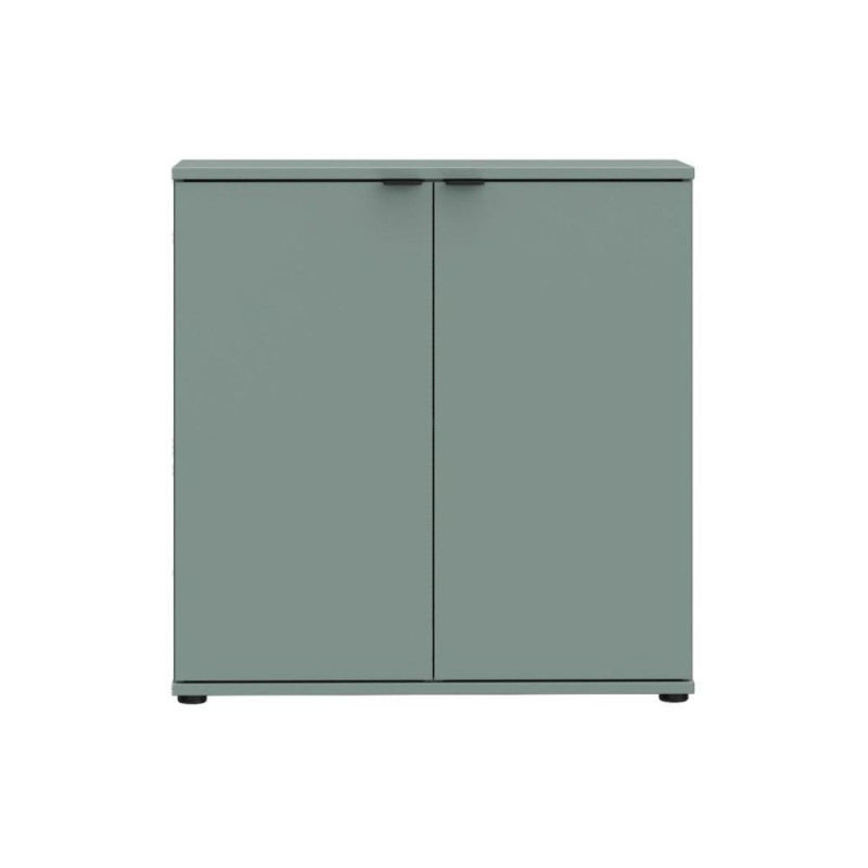 Mobile multiuso Segno con due ante L 80 cm. colore verde salvia
