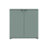 Mobile multiuso Segno con due ante L 80 cm. colore verde salvia
