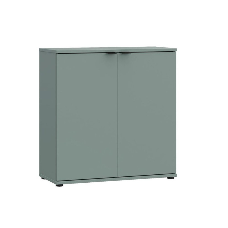 Mobile multiuso Segno con due ante L 80 cm. colore verde salvia